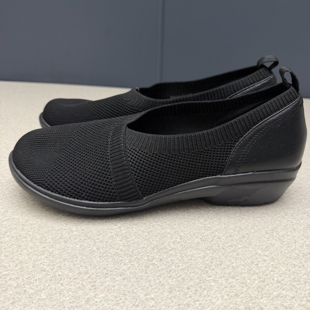 Womens Collection by Clarks Sashlyn Edge Slip-on Shoes Size 9 Black - Picture 8 of 11